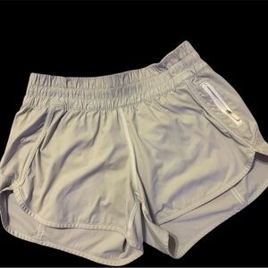 Women's Lululemon Gray Athletic Shorts size 8 in perfect condition